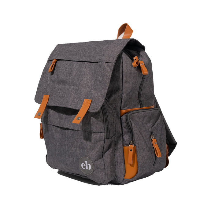 Baby Diaper Bag Backpack - Grey - EliteBaby